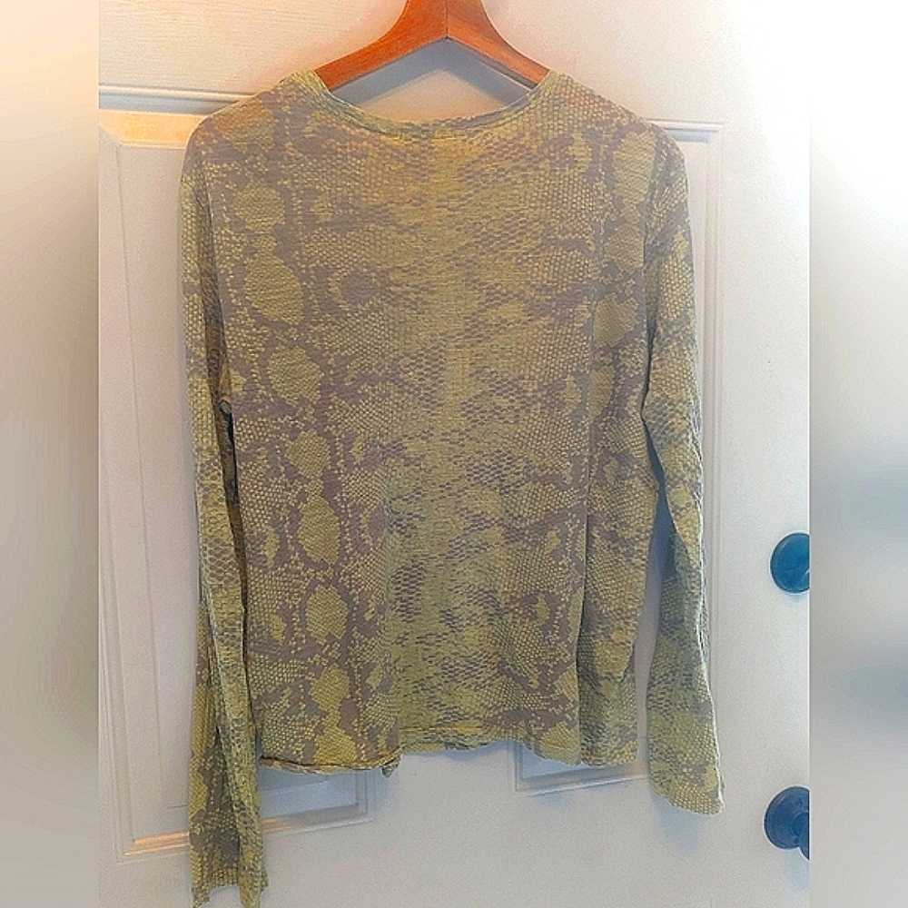  PROENZA SCHOULER Animal Print Crew Neck